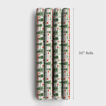 Off the Tree Line - Wrapping Paper - Aspen & Arlo