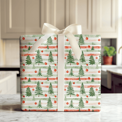 Off the Tree Line - Wrapping Paper - Aspen & Arlo