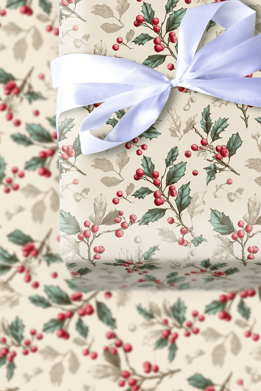 Twilight Ivy - Wrapping Paper - Aspen & Arlo