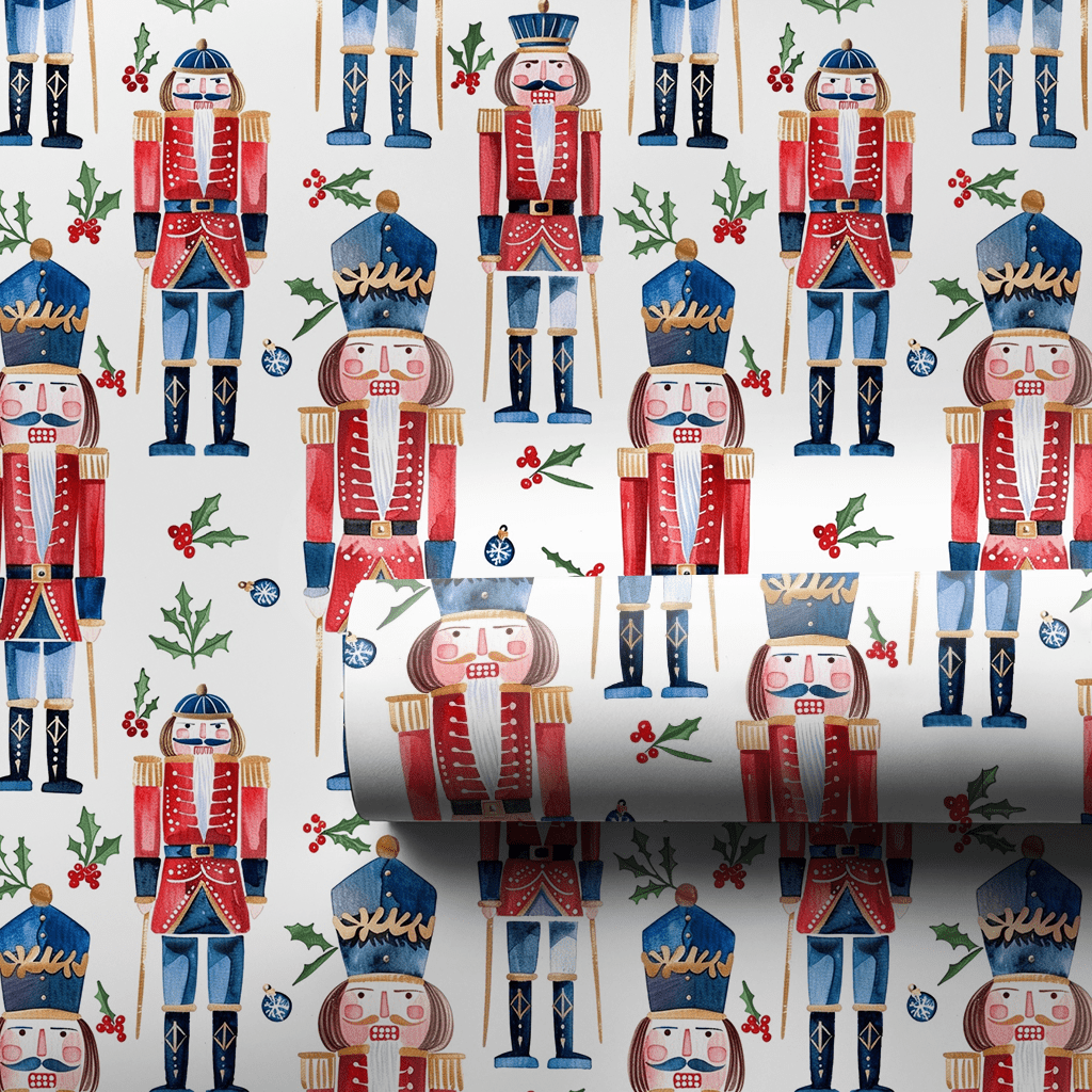 Nutcrackin' - Wrapping Paper - Aspen & Arlo