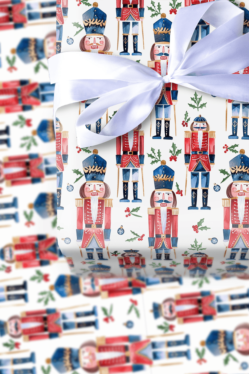 Nutcrackin' - Wrapping Paper - Aspen & Arlo