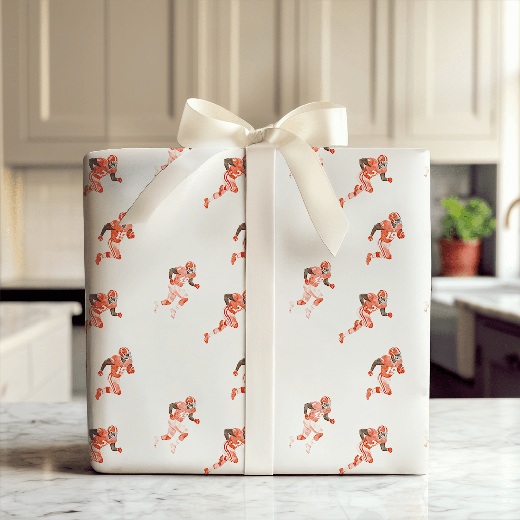 All in for Orange - Wrapping Paper - Aspen & Arlo