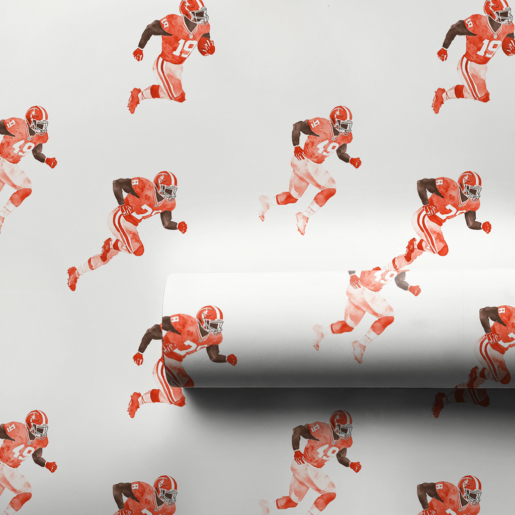 All in for Orange - Wrapping Paper - Aspen & Arlo