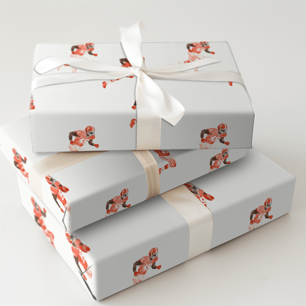 All in for Orange - Wrapping Paper - Aspen & Arlo