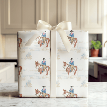 Silent Range Night - Wrapping Paper - Aspen & Arlo