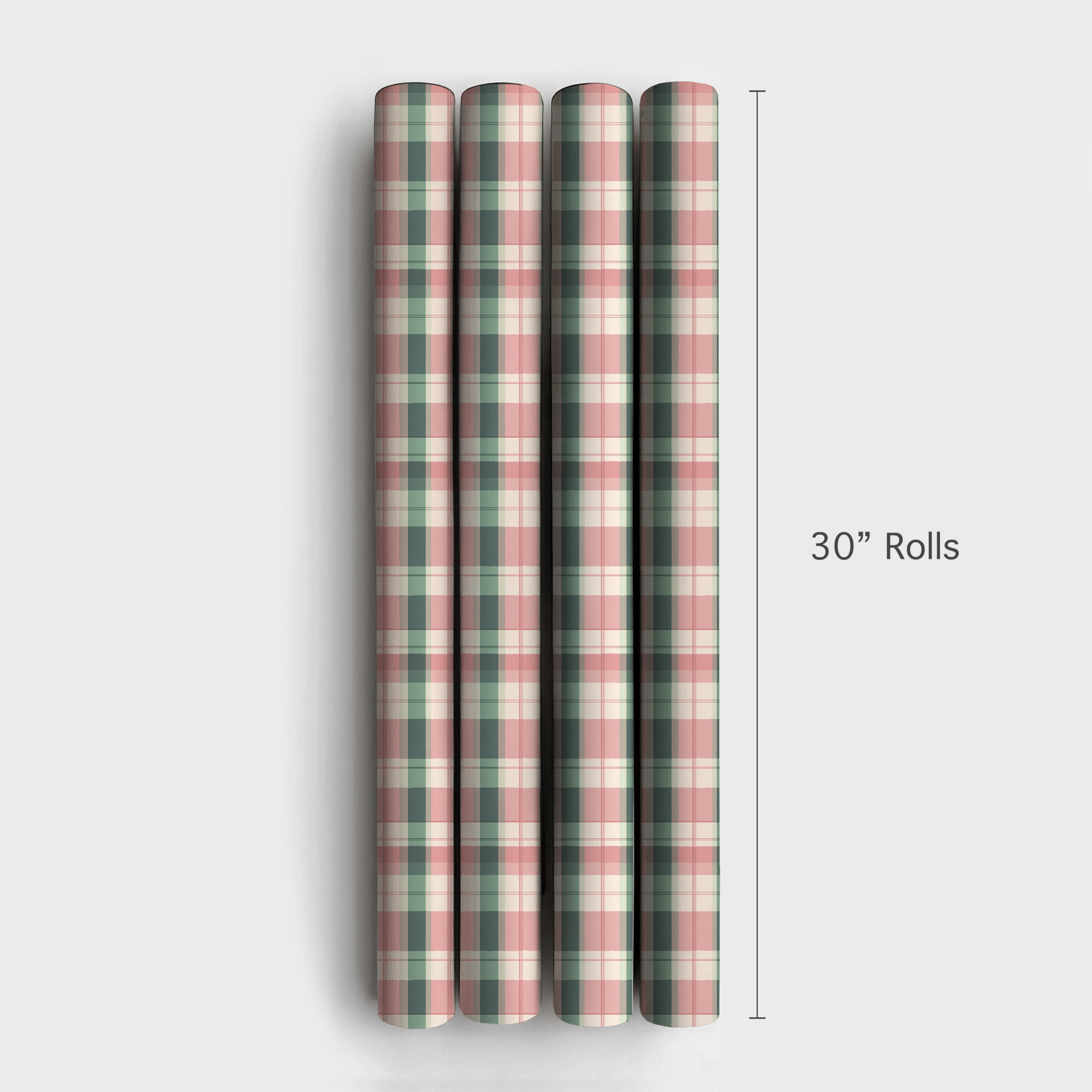 Peony Plaid - Wrapping Paper - Aspen & Arlo