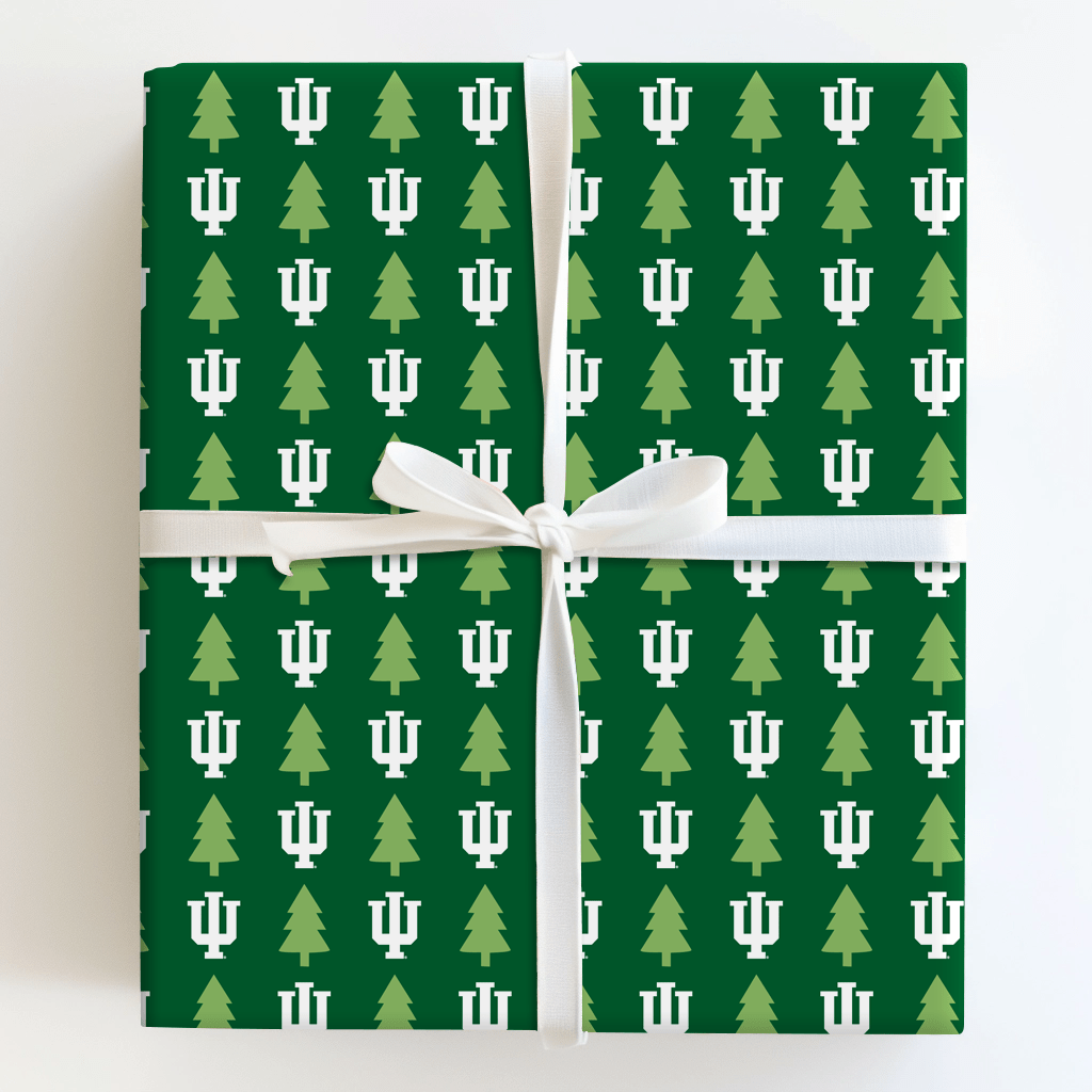 Indiana Holiday Pine - Wrapping Paper - Aspen & Arlo