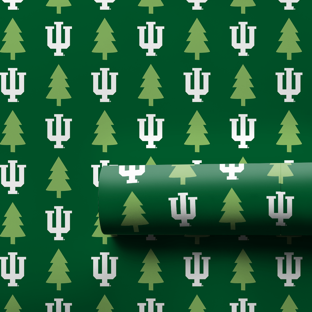 Indiana Holiday Pine - Wrapping Paper - Aspen & Arlo