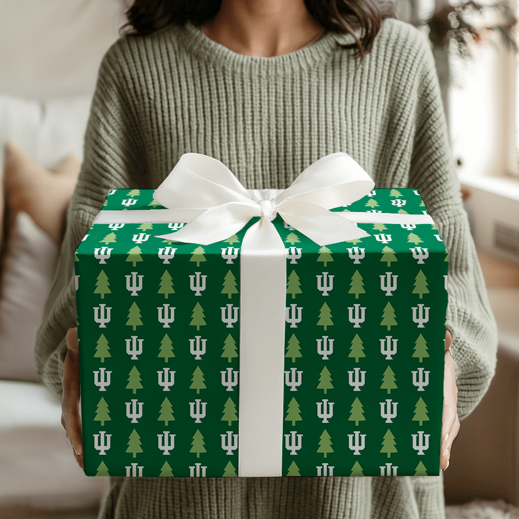 Indiana Holiday Pine - Wrapping Paper - Aspen & Arlo