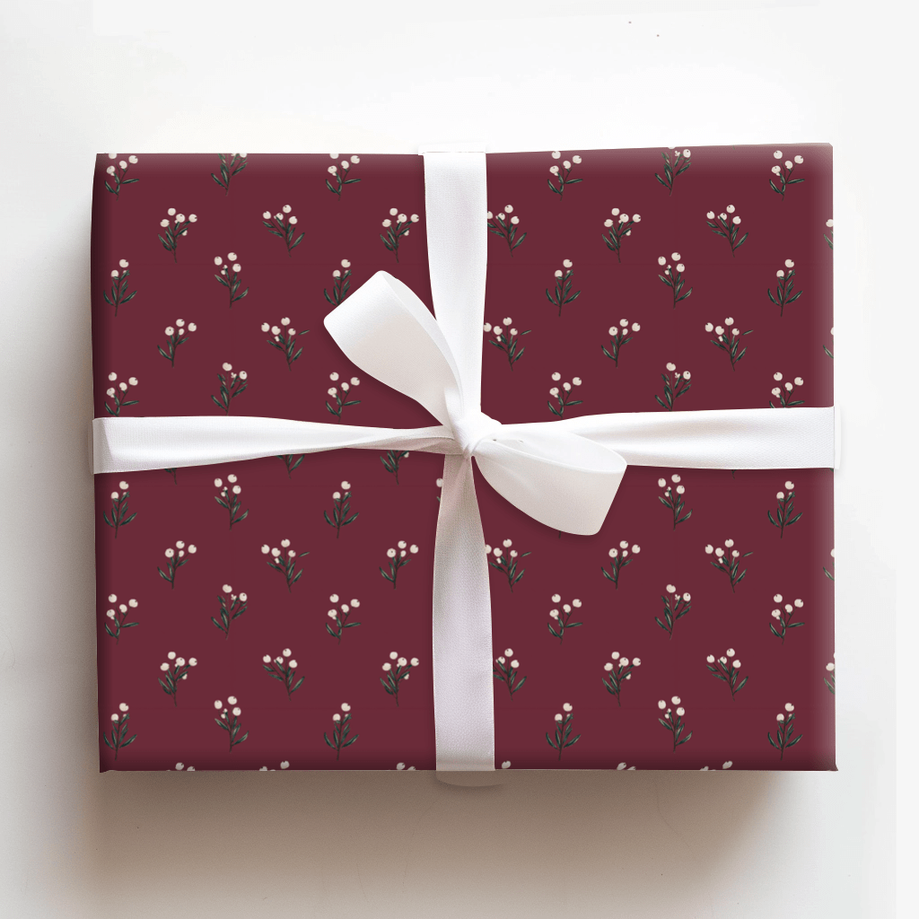 Claret & Berry - Wrapping Paper - Aspen & Arlo
