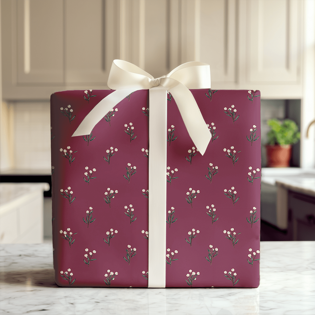 Claret & Berry - Wrapping Paper - Aspen & Arlo