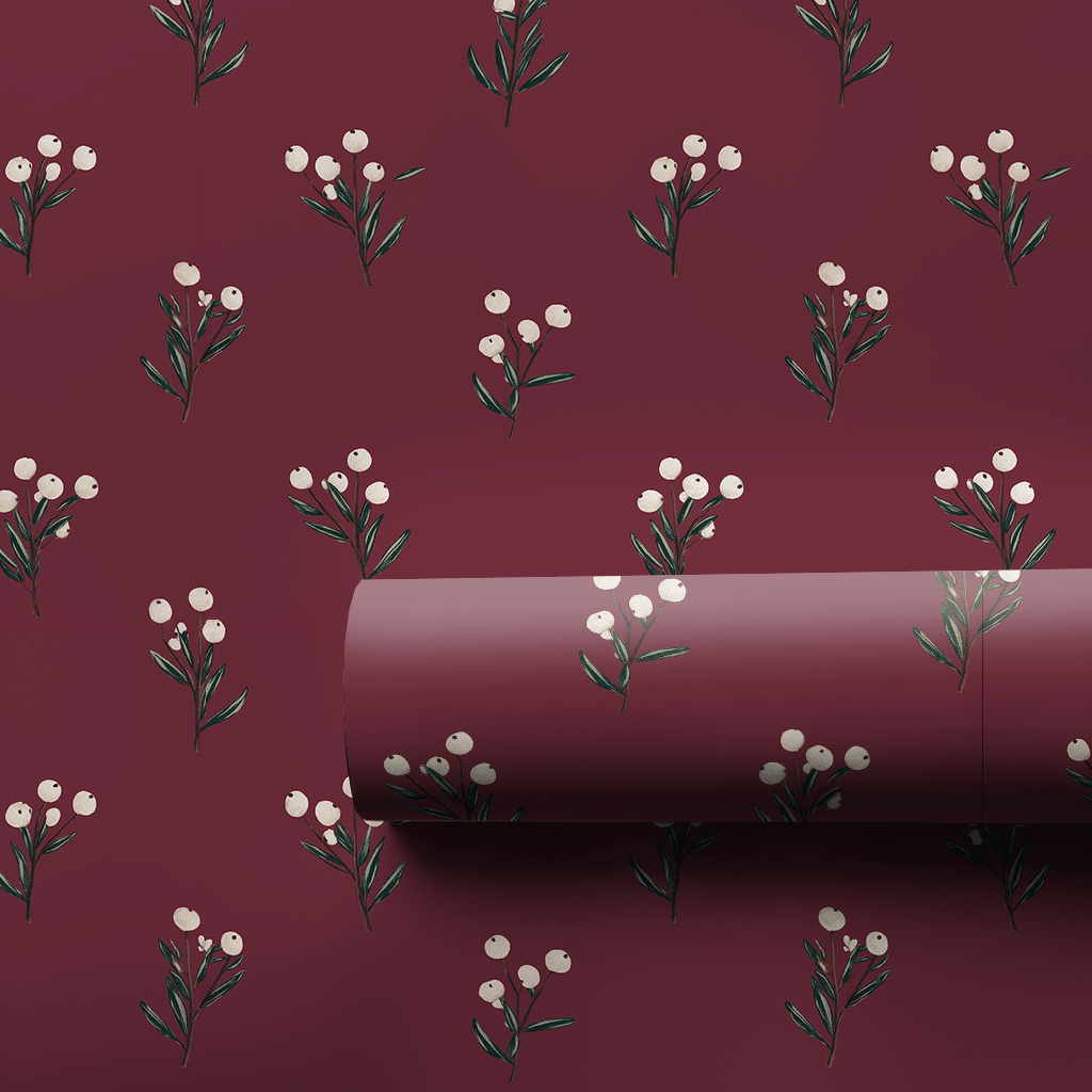 Claret & Berry - Wrapping Paper - Aspen & Arlo