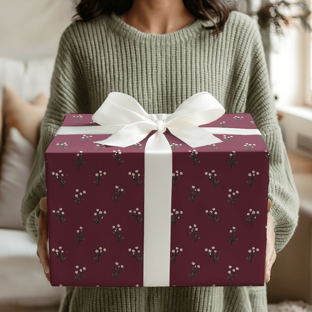 Claret & Berry - Wrapping Paper - Aspen & Arlo