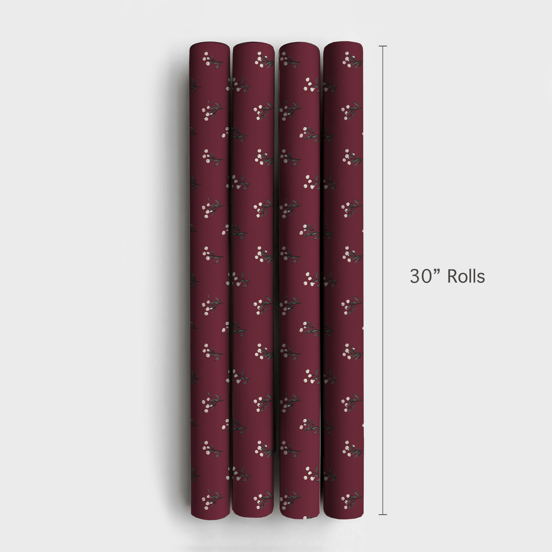 Claret & Berry - Wrapping Paper - Aspen & Arlo