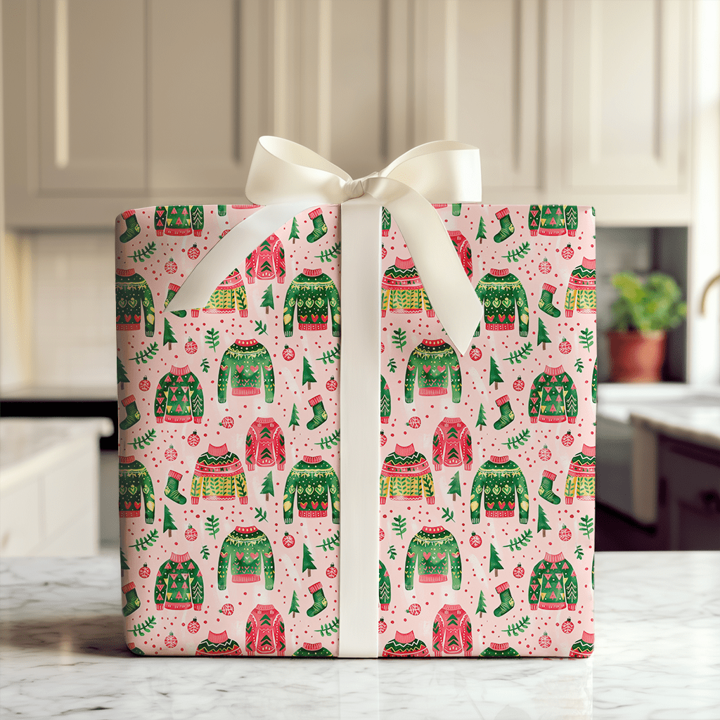 Sweater Aisle - Wrapping Paper - Aspen & Arlo