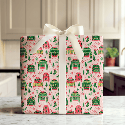 Sweater Aisle - Wrapping Paper - Aspen & Arlo