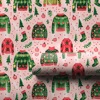 Sweater Aisle - Wrapping Paper - Aspen & Arlo