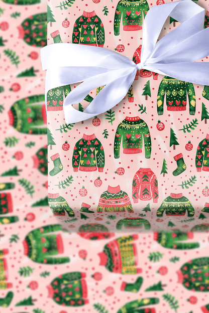 Sweater Aisle - Wrapping Paper - Aspen & Arlo