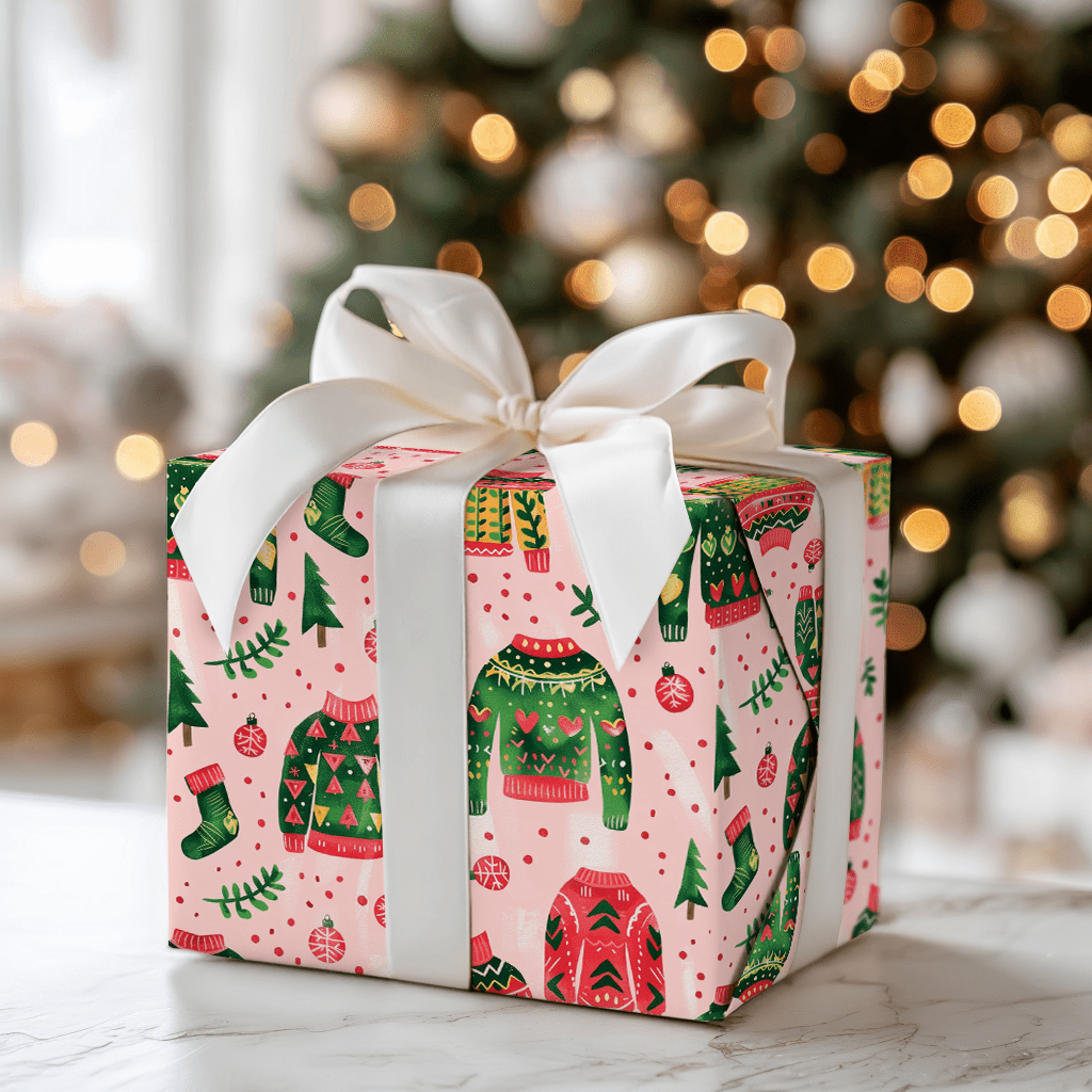 Sweater Aisle - Wrapping Paper - Aspen & Arlo