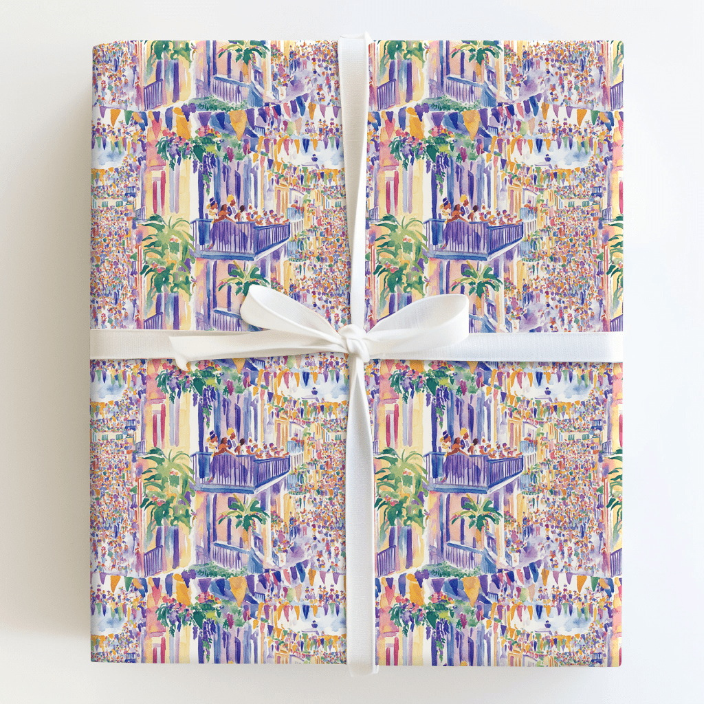 Balcony Bead Bash - Wrapping Paper - Aspen & Arlo