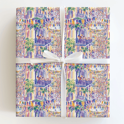 Balcony Bead Bash - Wrapping Paper - Aspen & Arlo