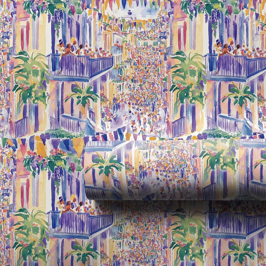 Balcony Bead Bash - Wrapping Paper - Aspen & Arlo