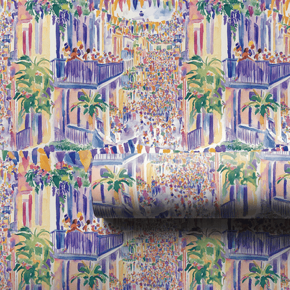 Balcony Bead Bash - Wrapping Paper - Aspen & Arlo