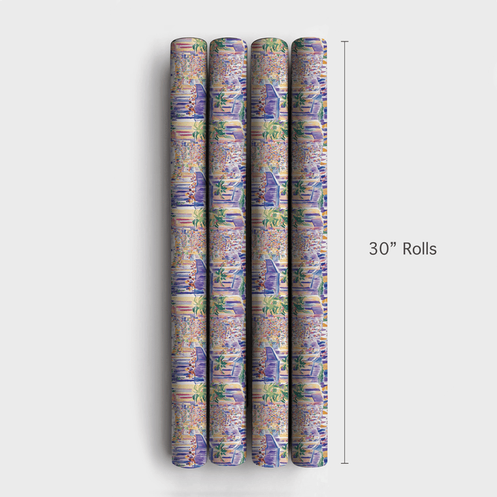 Balcony Bead Bash - Wrapping Paper - Aspen & Arlo