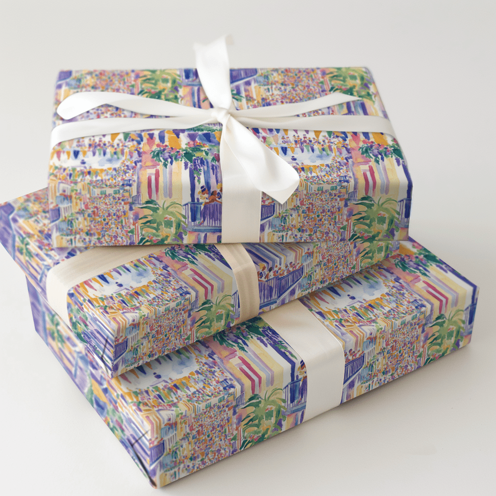 Balcony Bead Bash - Wrapping Paper - Aspen & Arlo