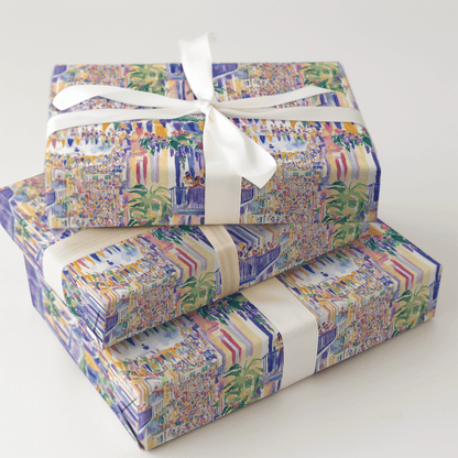 Balcony Bead Bash - Wrapping Paper - Aspen & Arlo