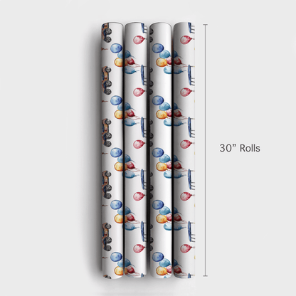 Partee Time - Wrapping Paper - Aspen & Arlo