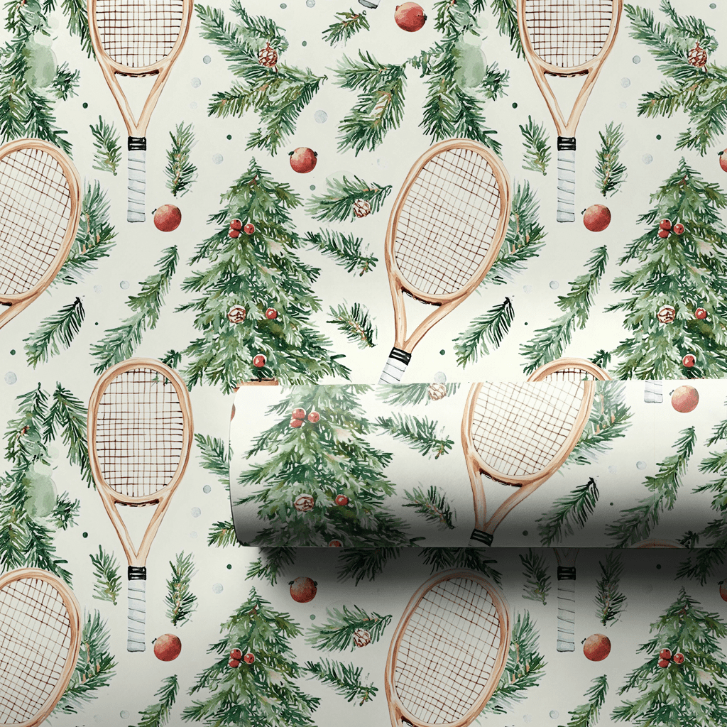 Christmas on the Court - Wrapping Paper - Aspen & Arlo
