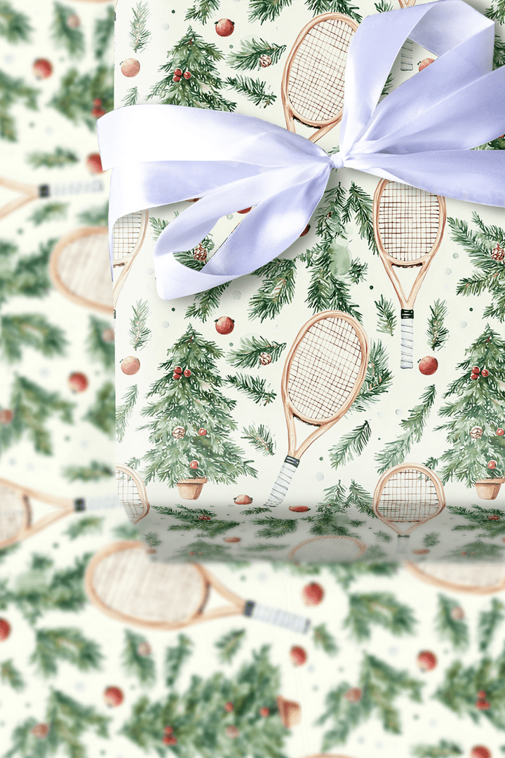 Christmas on the Court - Wrapping Paper - Aspen & Arlo