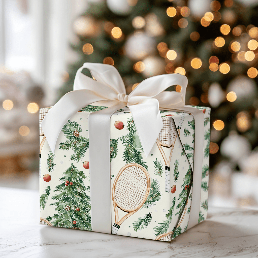 Christmas on the Court - Wrapping Paper - Aspen & Arlo