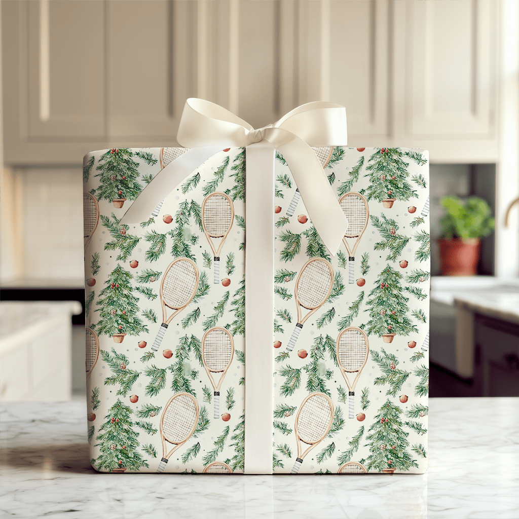 Christmas on the Court - Wrapping Paper - Aspen & Arlo
