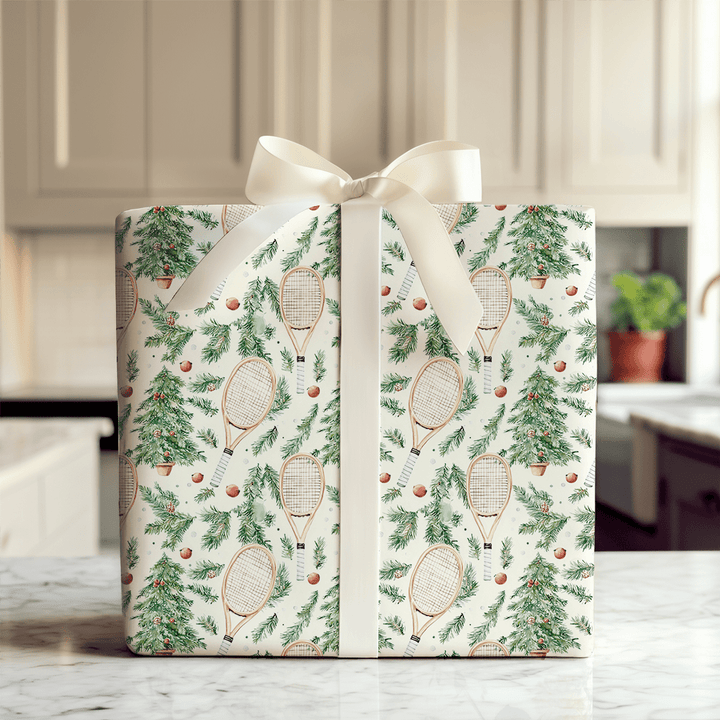 Christmas on the Court - Wrapping Paper - Aspen & Arlo