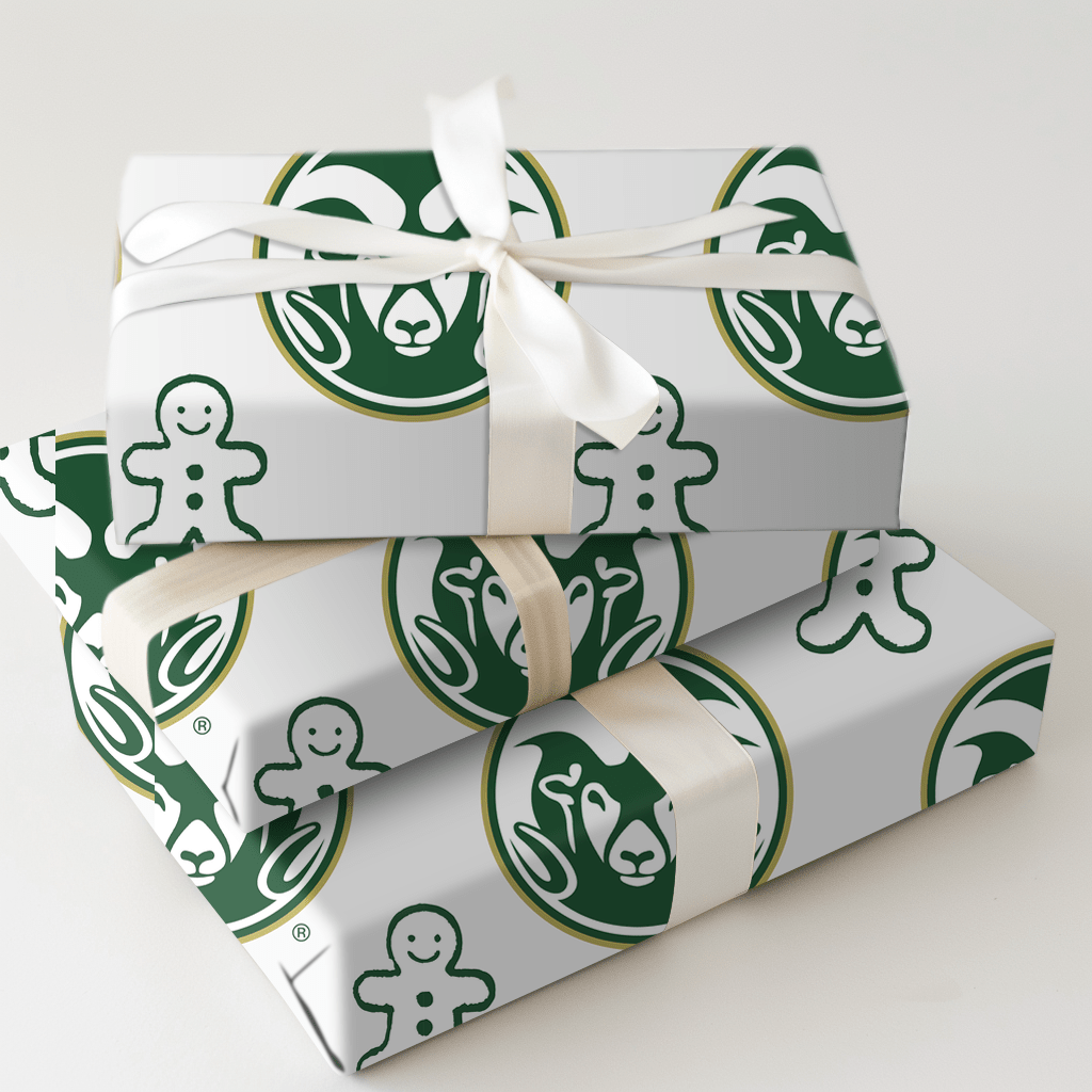CSU Gingerbread - Wrapping Paper - Aspen & Arlo