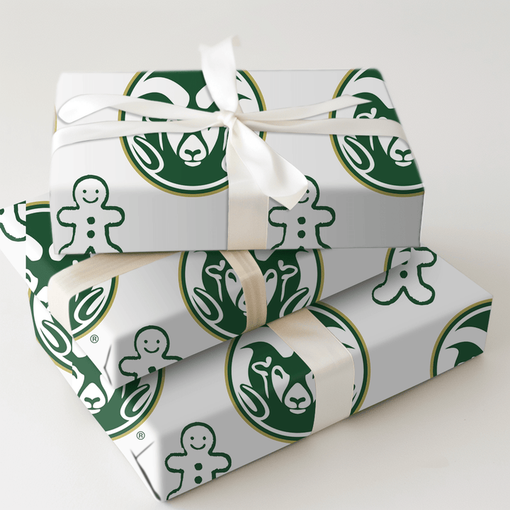 CSU Gingerbread - Wrapping Paper - Aspen & Arlo