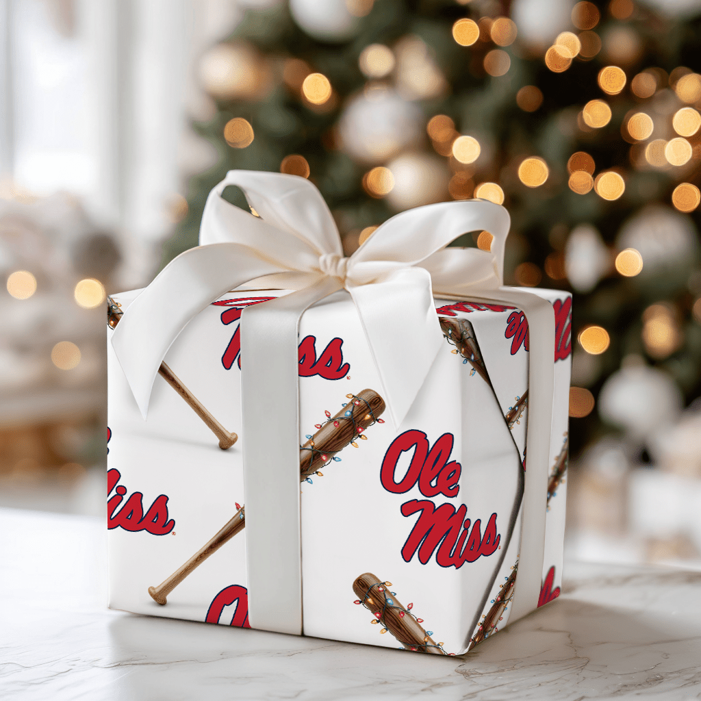 Rebel Holiday Sluggers - Wrapping Paper - Aspen & Arlo