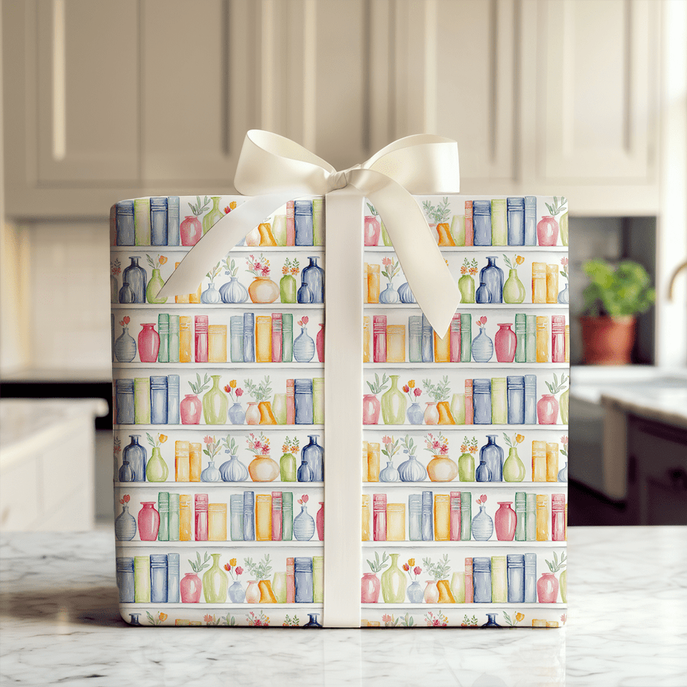 Booked for Mom - Wrapping Paper - Aspen & Arlo