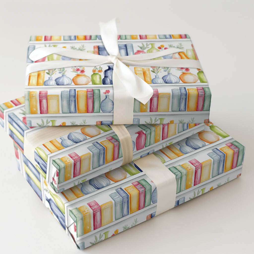 Booked for Mom - Wrapping Paper - Aspen & Arlo