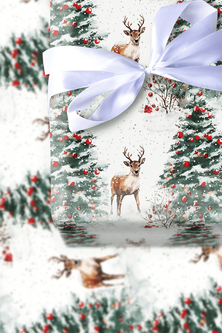 Frosty Prints - Wrapping Paper - Aspen & Arlo