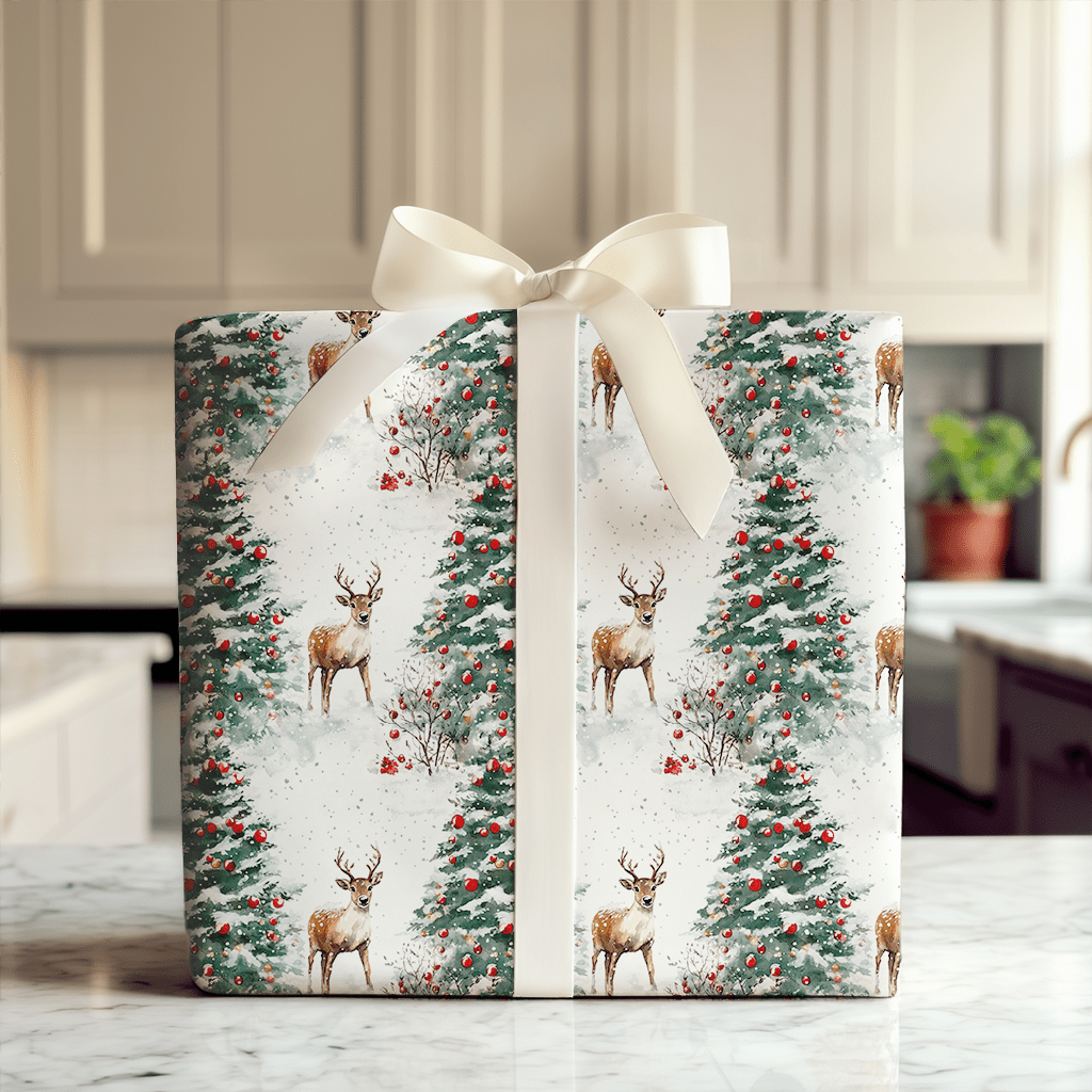 Frosty Prints - Wrapping Paper - Aspen & Arlo