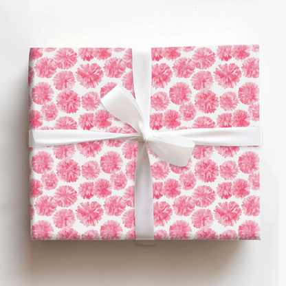 Pink Pom - Wrapping Paper - Aspen & Arlo