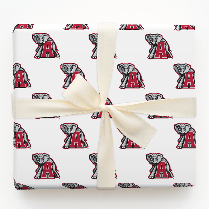 Elephant A - Wrapping Paper - Aspen & Arlo