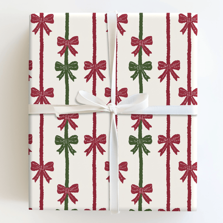 Holiday Ribbons and Bows - Wrapping Paper - Aspen & Arlo