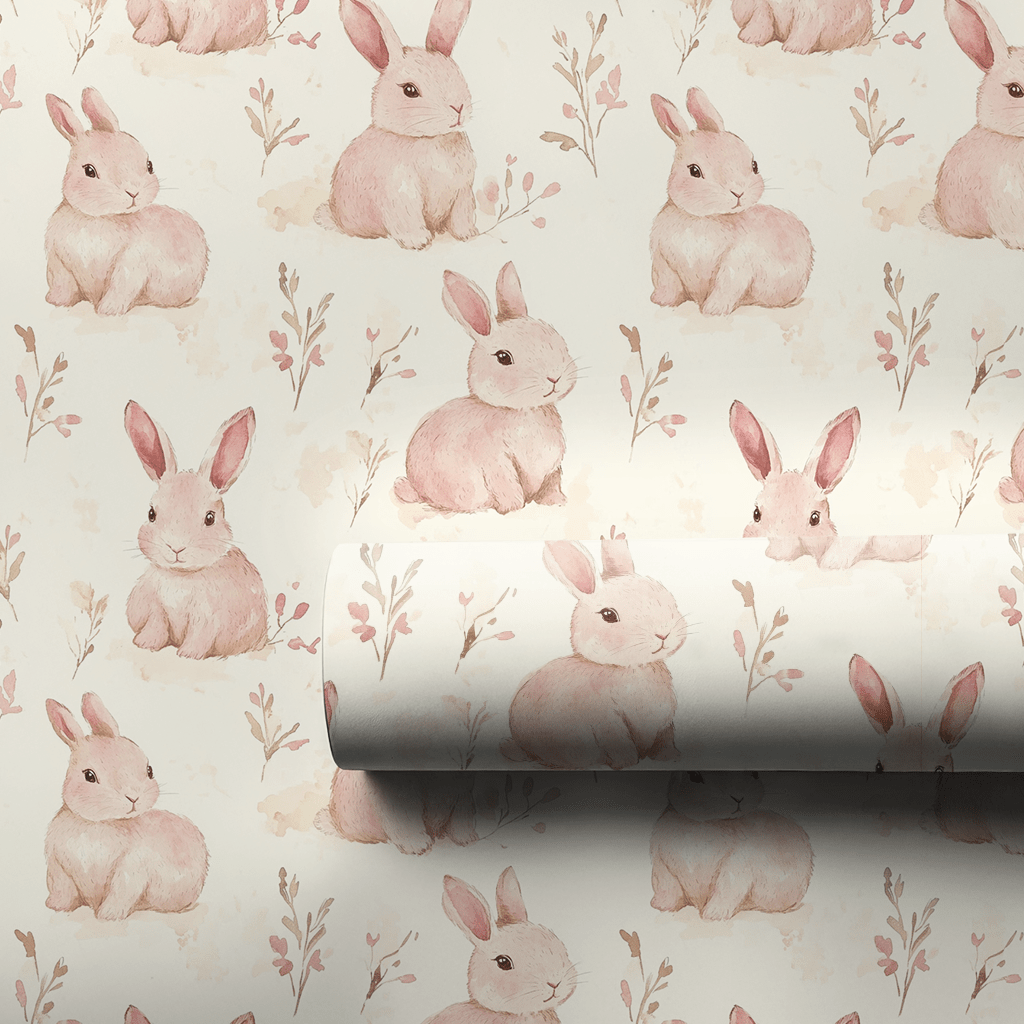 Little Bunny Blessings - Wrapping Paper - Aspen & Arlo