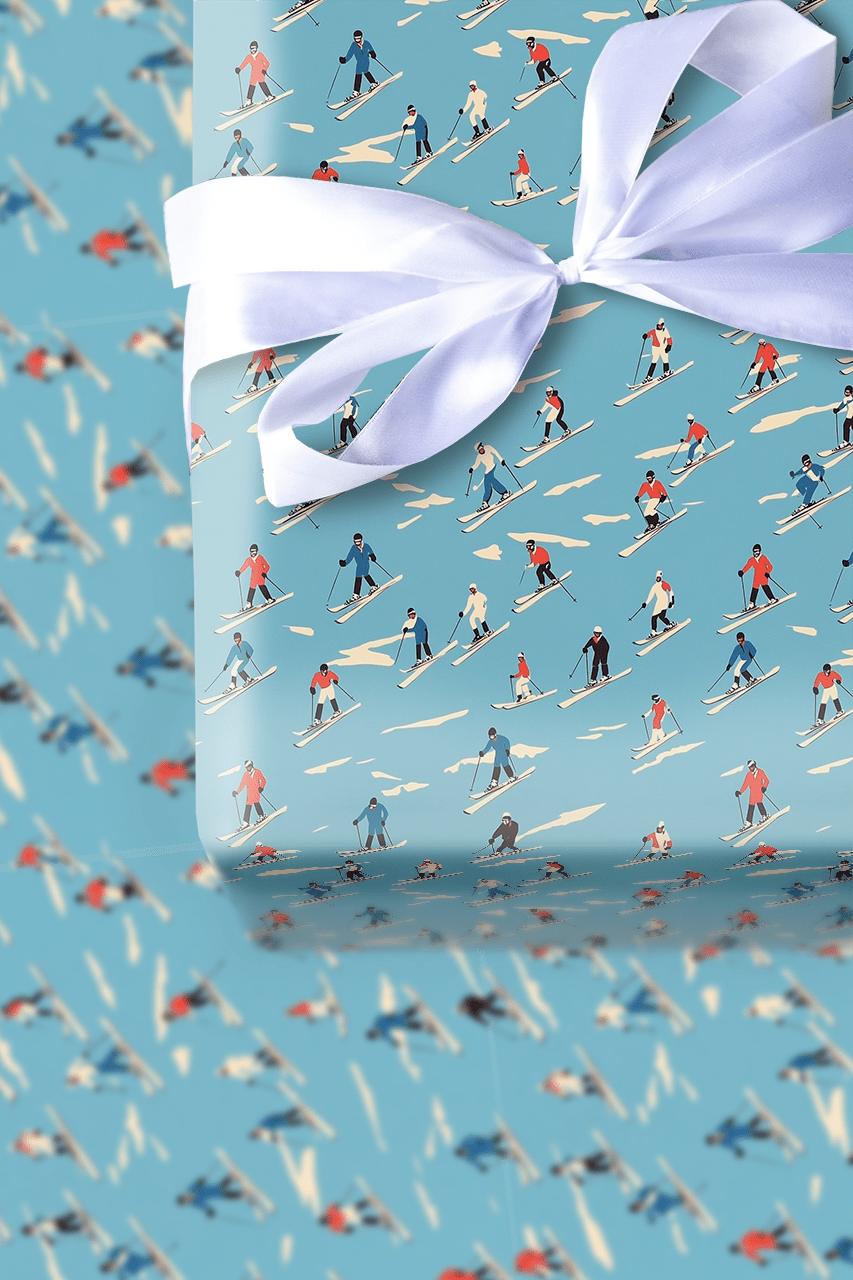 Ski You Later - Wrapping Paper - Aspen & Arlo