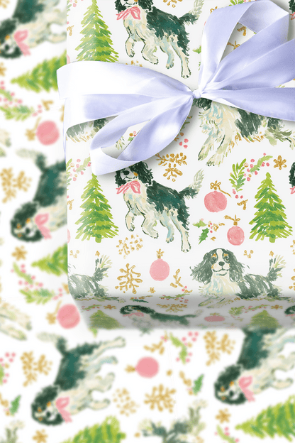 Sadie's Christmas Morning - Wrapping Paper - Aspen & Arlo