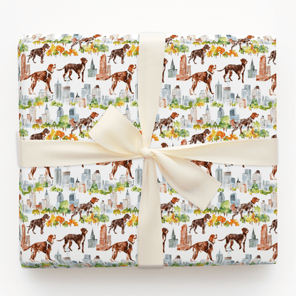 City with the GSP - Wrapping Paper - Aspen & Arlo